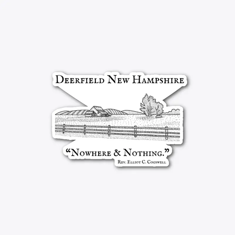 Deerfield NH Nowhere and Nothing!